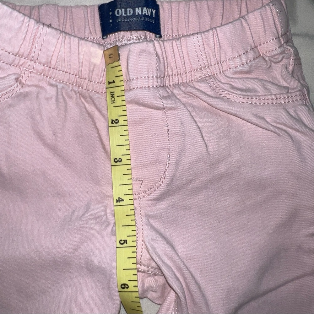 Old Navy Light Pink Kids‎ Jeggings 4T - Picture 10 of 11